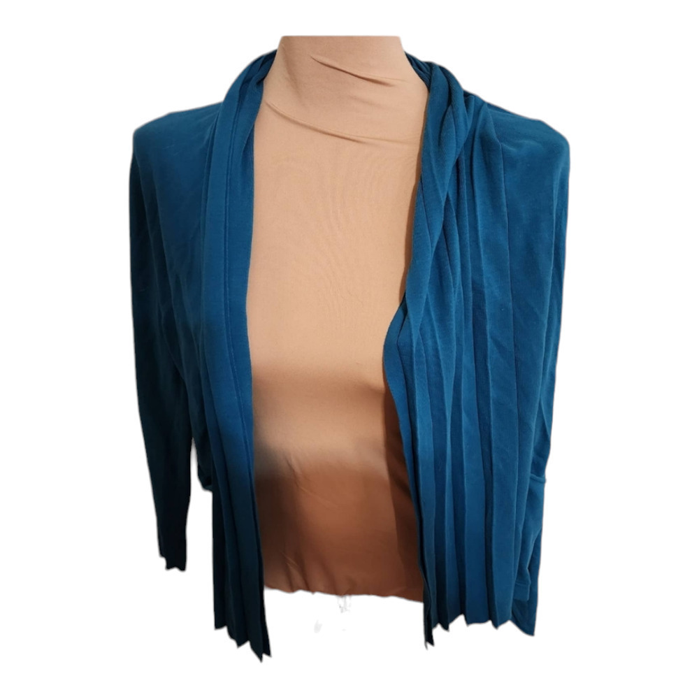Lafayette 148 cotton pullover cardigan size p